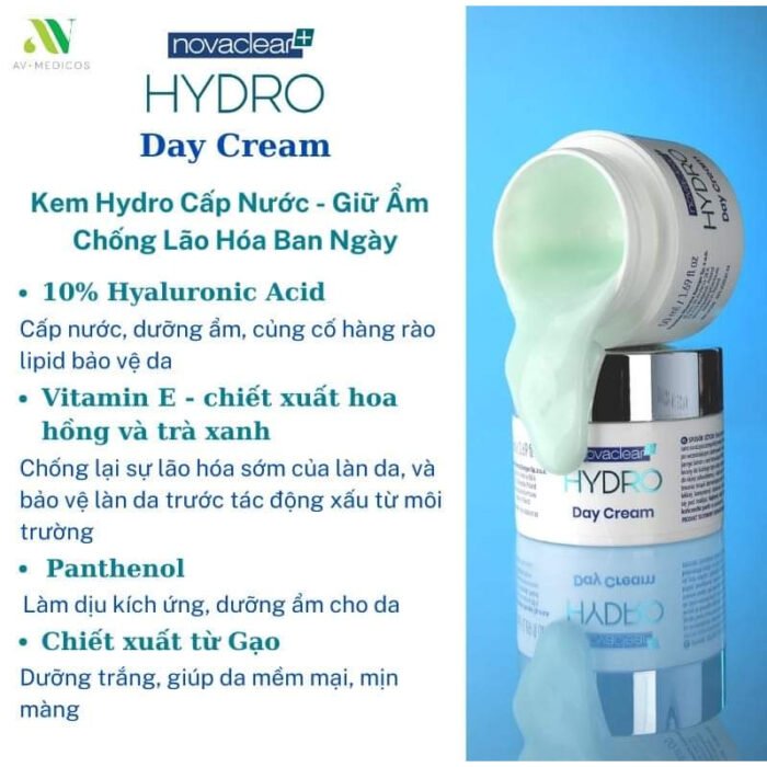 ⁦Novaclear Hydro day cream, 50 ml⁩ - الصورة ⁦5⁩