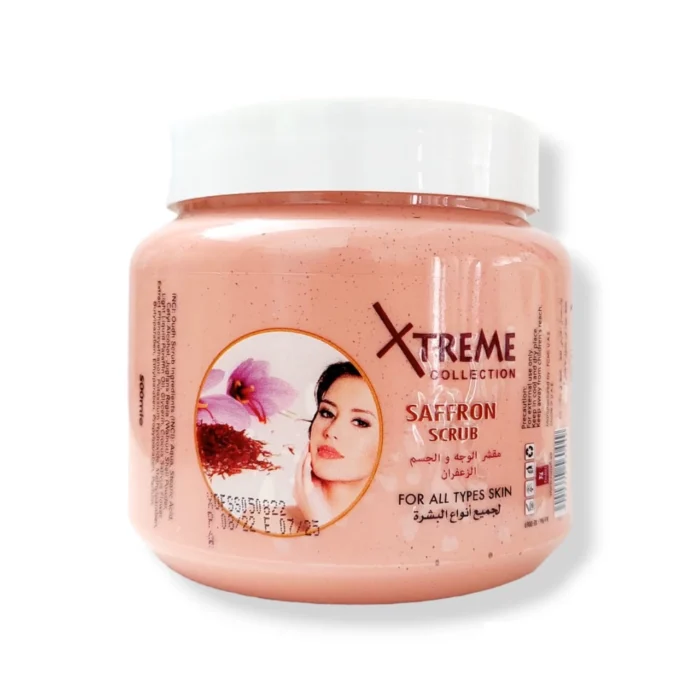 Xtreme Collection Saffron Face & Body Scrub, 500ml