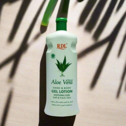 RDL Aloe Vera Hand & Body Gel Lotion - 600ml