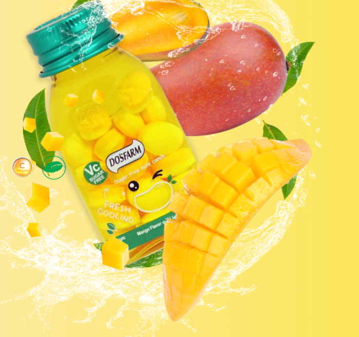 ⁦Dosfarm Sugar Free Candy With Vitamin C - 22g⁩ - الصورة ⁦5⁩