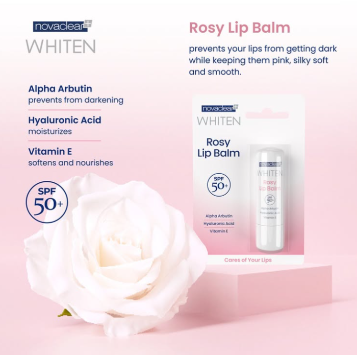 ⁦Novaclear Whiten Rosy lip Balm⁩ - الصورة ⁦5⁩