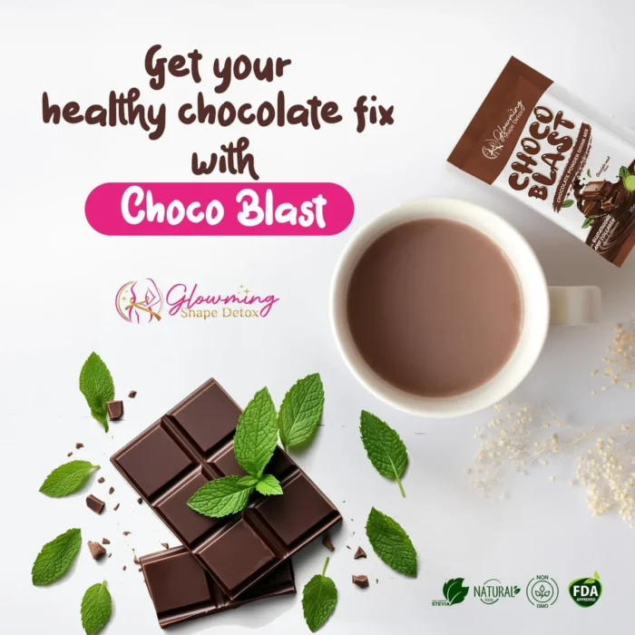 ⁦Glowming Shape Detox Choco Blast | 10 Sachets⁩ - الصورة ⁦4⁩