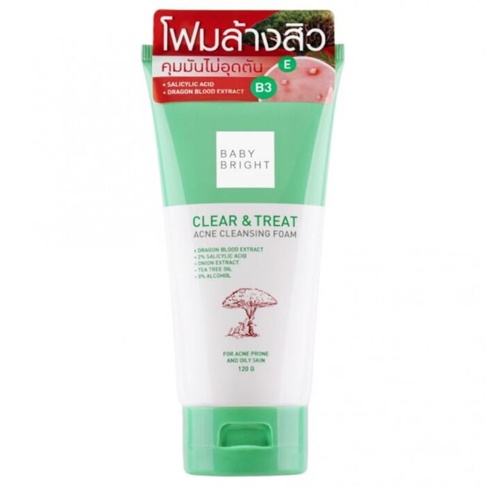 ⁦Baby Bright Anti- Acne Dragon Boold Cleansing Foam, 120gm⁩ - الصورة ⁦2⁩