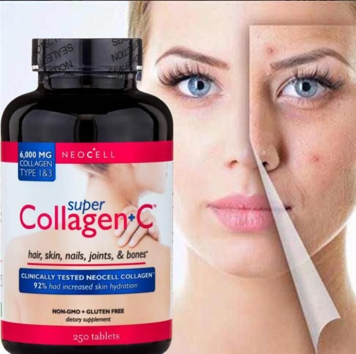 ⁦Neocell Super Collagen + C, 250 Tablets⁩ - الصورة ⁦3⁩