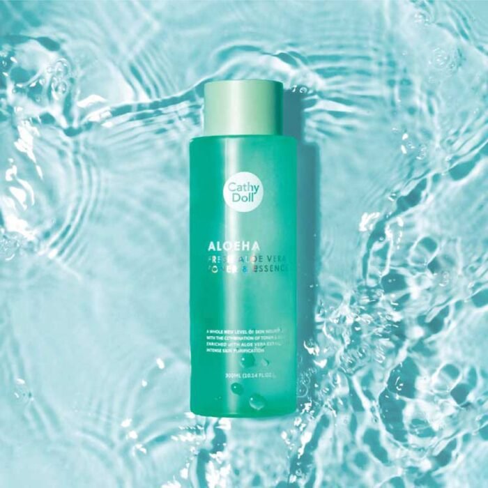 Cathy Doll AloeHa Fresh Aloe Vera Toner & Essence, 300ml