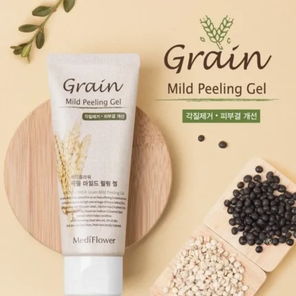 MediFlower - Grain Mild Peeling Gel, 100ml