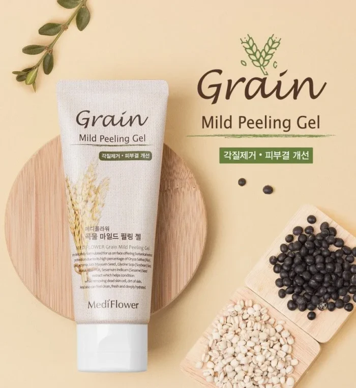 MediFlower - Grain Mild Peeling Gel, 100ml