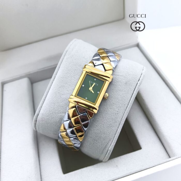 Gucci Women’s Quartz Stainless Steel Green Dial