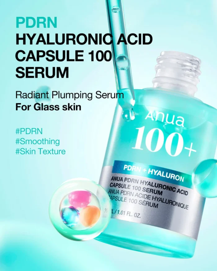 ⁦Anua PDRN Hyaluronic Acid Capsule 100 Serum, 30 ml⁩ - الصورة ⁦4⁩