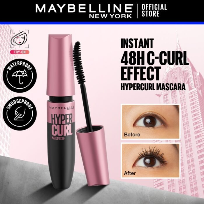 ⁦Maybelline Hypercurl Mascara⁩ - الصورة ⁦5⁩