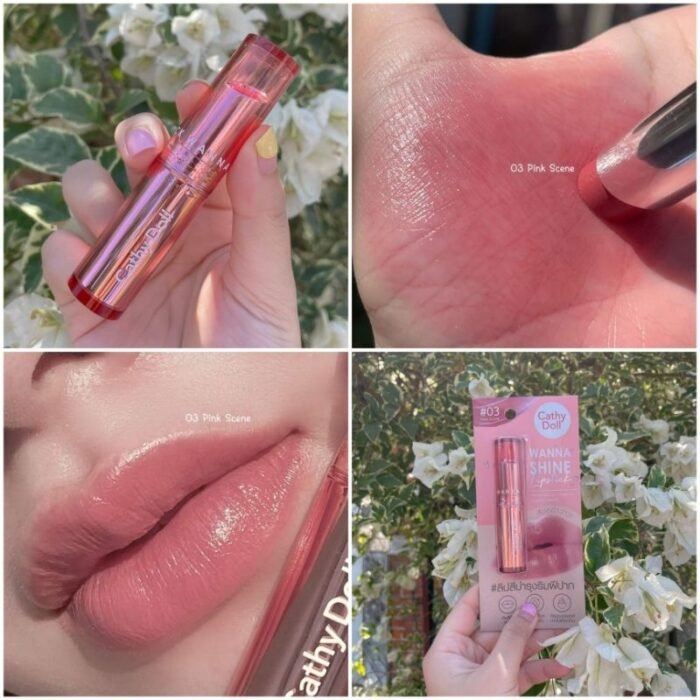 ⁦Cathy Doll Wanna Shine Lipstick 3g⁩ - الصورة ⁦5⁩