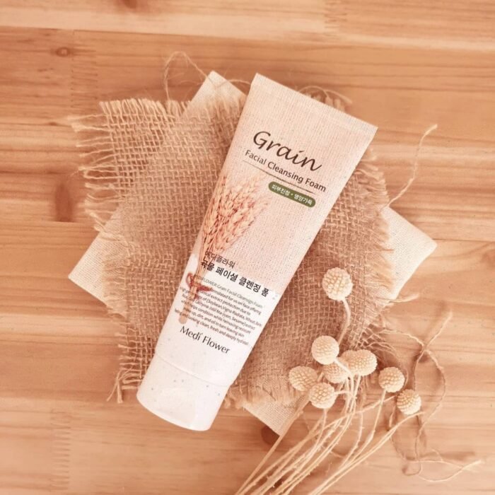 MEDIFLOWER Grain Facial Cleansing Foam 150 ml