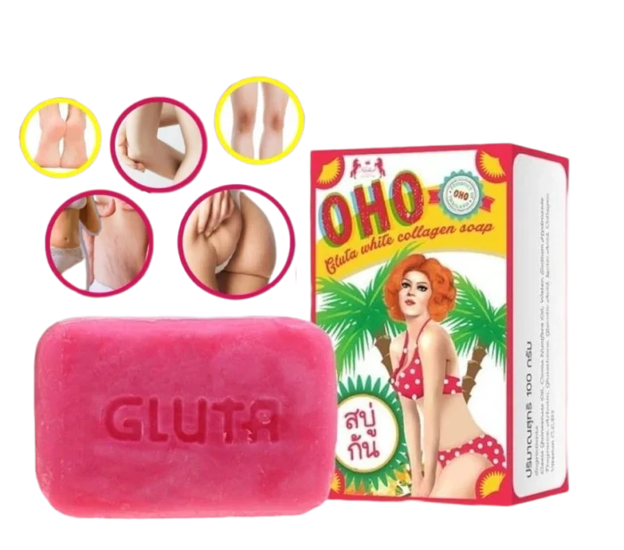 ⁦OHO Gluta White Collagen Soap-100g⁩ - الصورة ⁦2⁩
