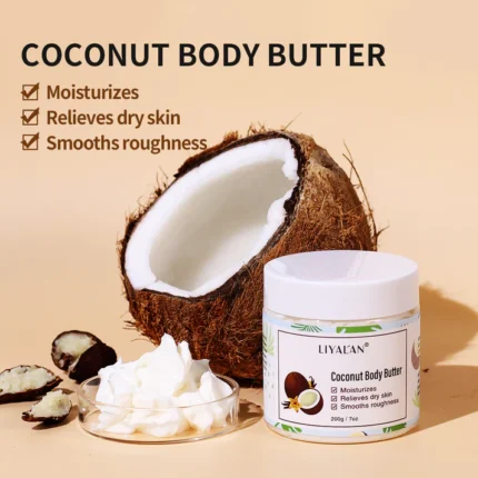 LIYAL'AN- Butter Cream Coconut Body Lotion Moisturizer