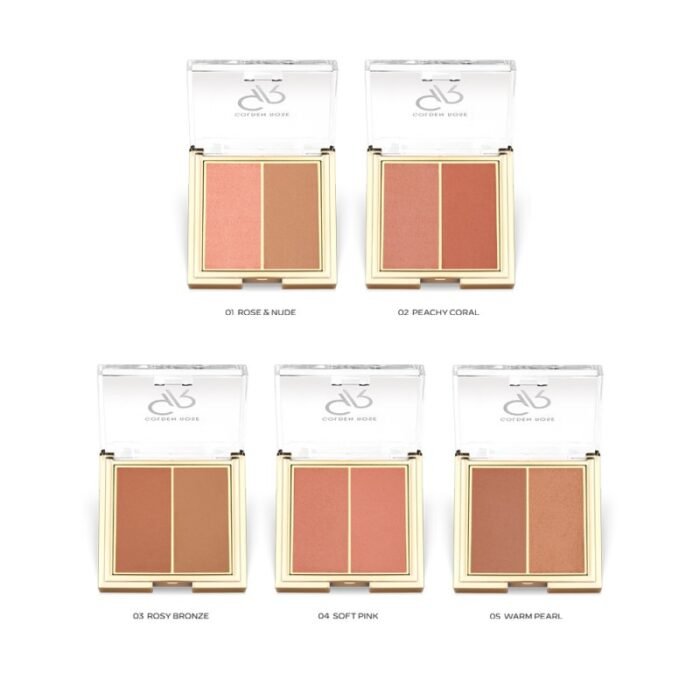 golden rose iconic blush duo