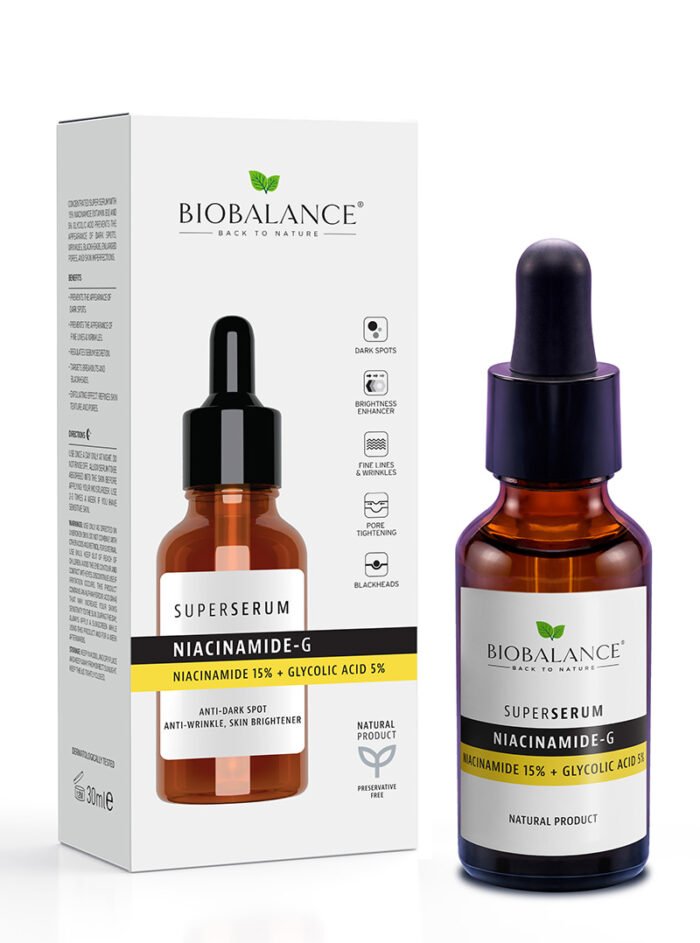 BIOBALANCE, NATURAL NIACINAMIDE-G SUPER SERUM