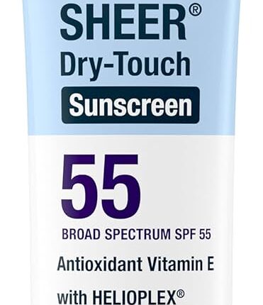 Neutrogena Ultra Sheer Dry-Touch Sunscreen, Broad Spectrum SPF 55