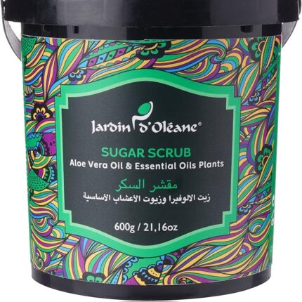 Garden Olian Aloe Vera Sugar Scrub Herbal Oils - 600g