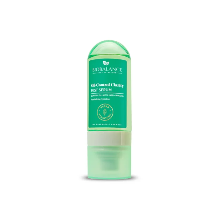 BioBalance, Oil-Control Clarity, ser spray facial pentru minimizarea porilor si hidratare