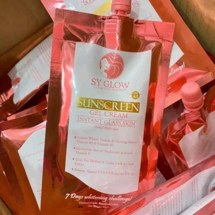 SY Glow Sunscreen Gel Cream Instant Glass Skin SPF40 50ml