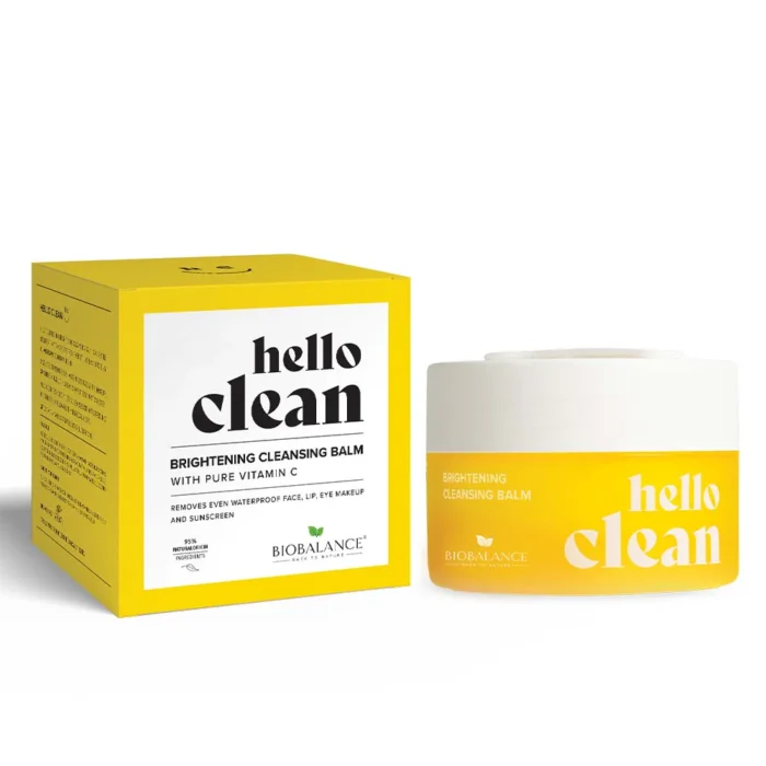 Bio Balance Hello Clean Brightening Cleansing Balm With Pure Vitamin C