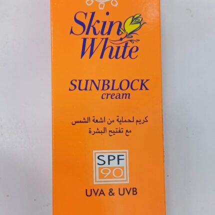 90 skin white sunblock cream