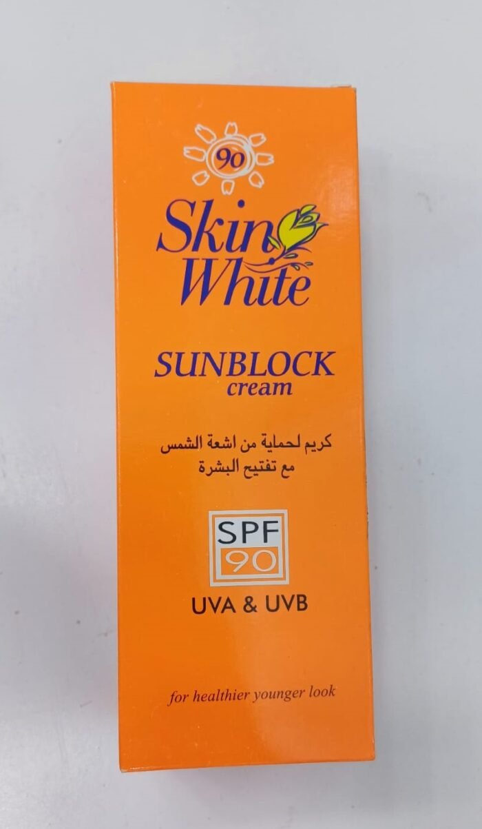 90 skin white sunblock cream
