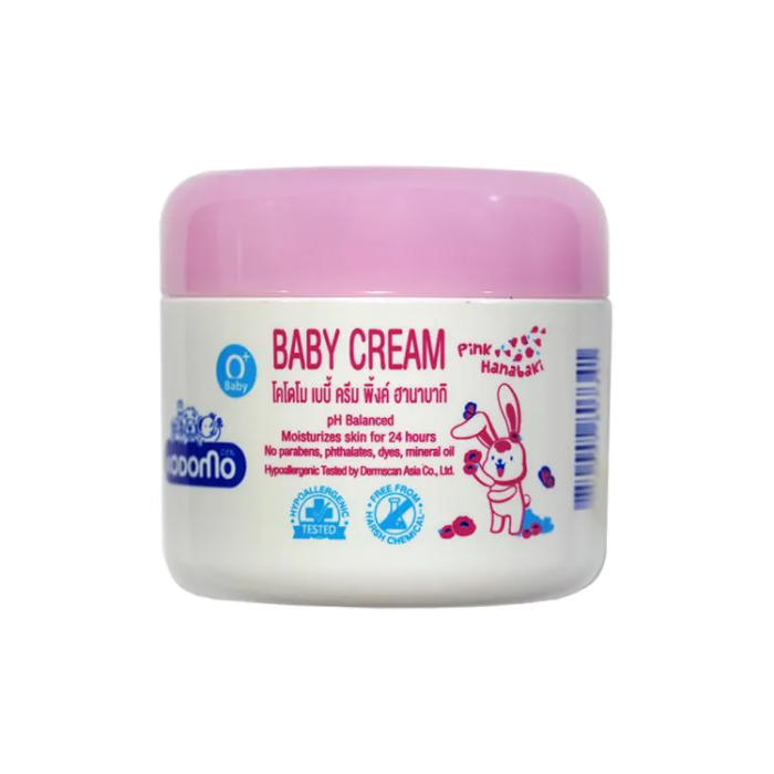 Kodomo Baby Cream Pink Hanabaki 0+ Age (100gm)