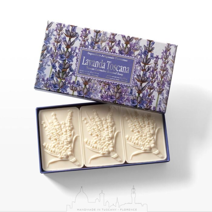 Sapone alla Lavanda 100% vegetale 3 x 125 gr