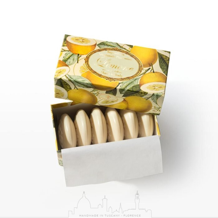 Sapone al Limone 100% vegetale 6 x 50 gr
