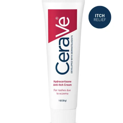 cerave developed with dermatologists Hydrocortisone Anti-Itch Cream
