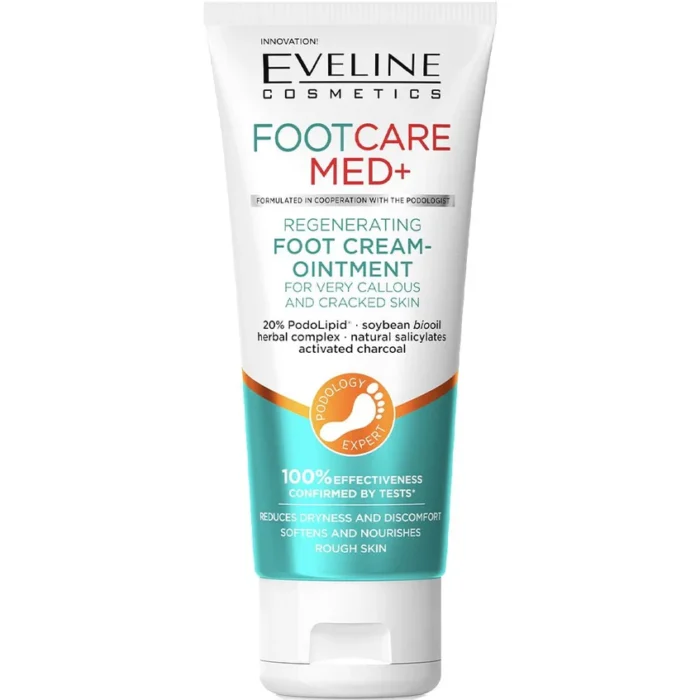 Eveline Cosmetics Footcare Med+ Regenerating Foot Cream-Ointment 100ml