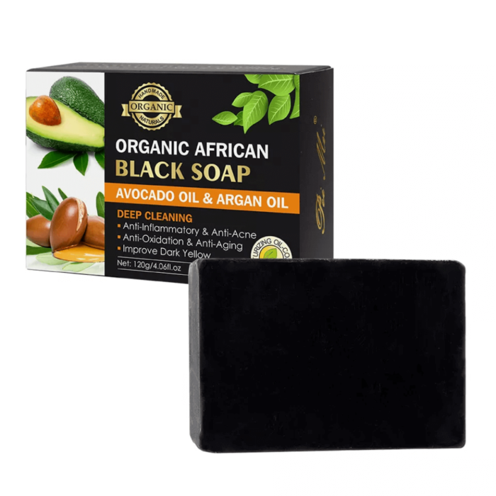 organic African black soap