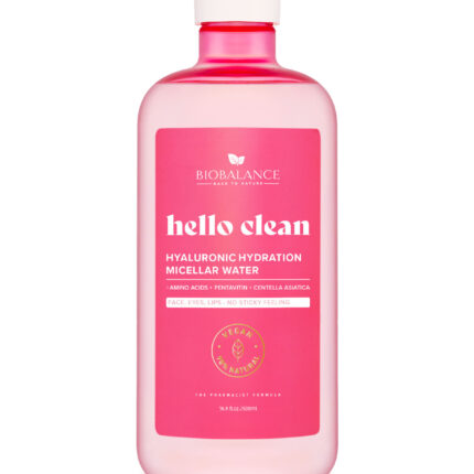 HELLO CLEAN HYALURONIC HYDRATION MICELLAR WATER