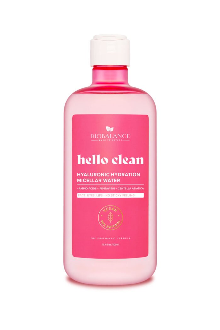 HELLO CLEAN HYALURONIC HYDRATION MICELLAR WATER