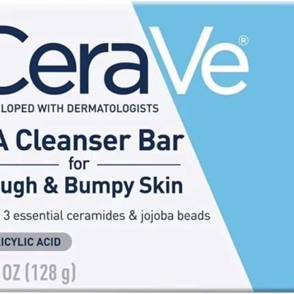 CeraVe SA Cleanser Bar for Rough & Bumpy Skin, 4.5 OZ | Soap-Free, Parabens-free