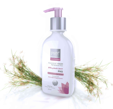 Pure Beauty Natural Whitening Wash for Sensitive Areas - 200ml