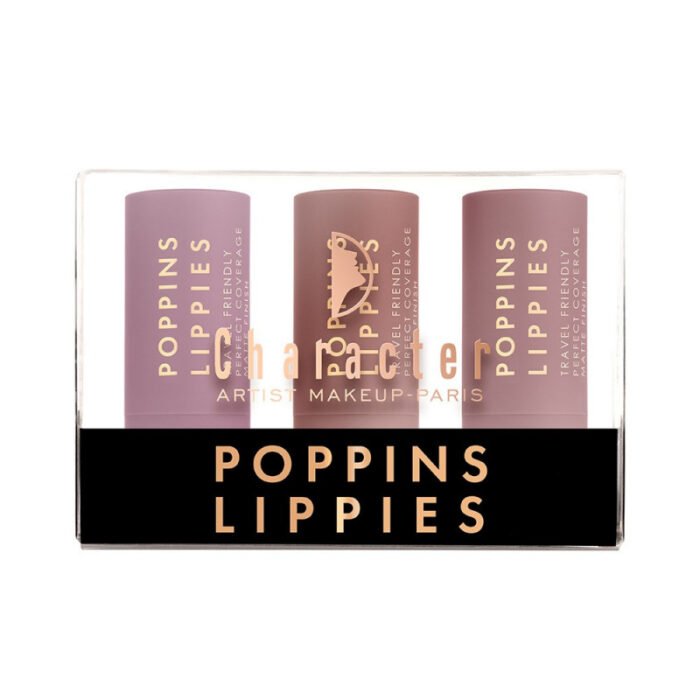 Character Poppins Lippies 3pc Mini Lip Set - MK402
