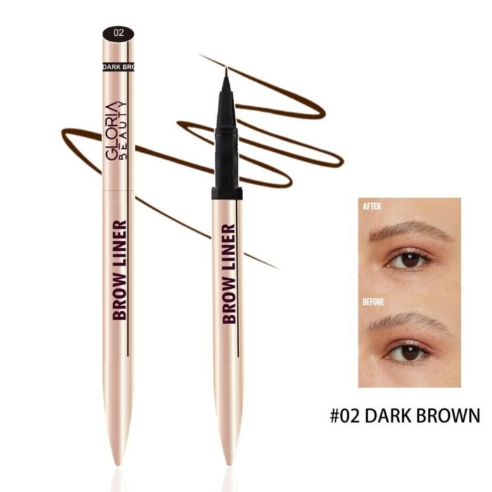 Gloria Beauty Brow Liner – 02 Dark Brown