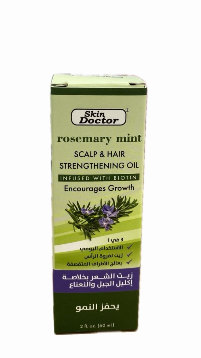 Skin Doctor Rosemary Mint scalp & hair strengthening oil