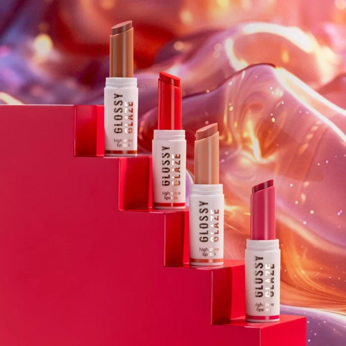 essence-GLOSSY GLAZE high shine lipstick