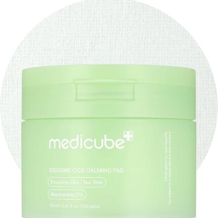 medicube-Exosome CICA Tea Tree Calming Pads