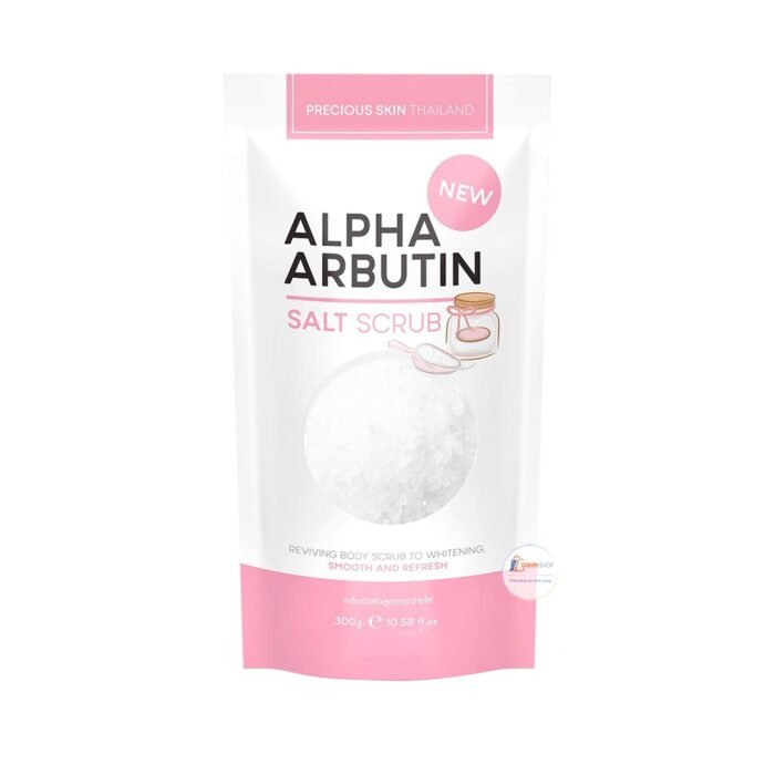 Alpha Arbutin Collagen Salt Scrub 300g