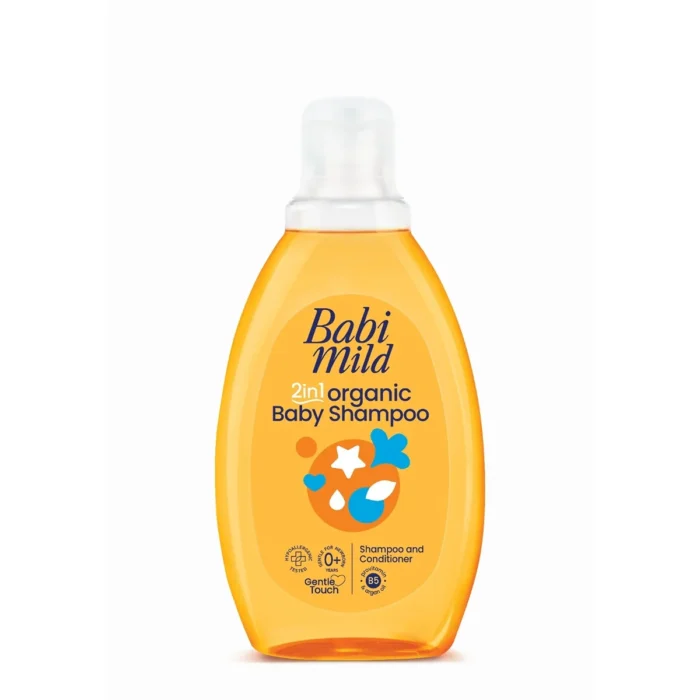 Babi Mild - 2 In 1 Organic Baby Shampoo - 180ml