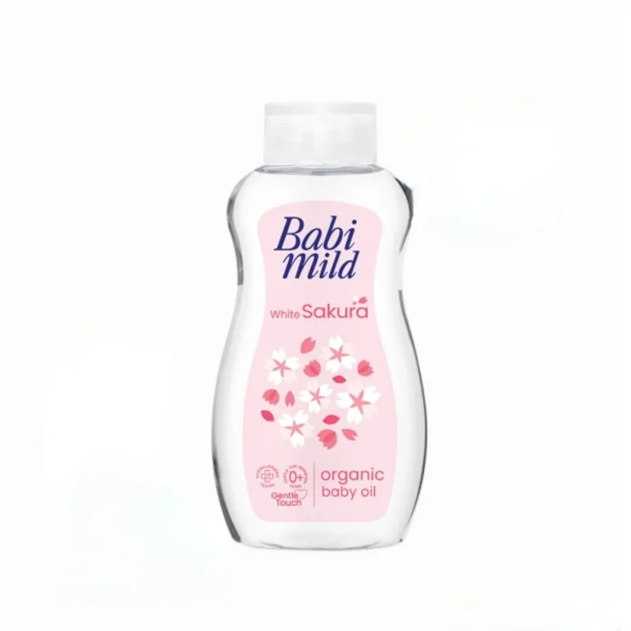 Babi Mild - White Sakura Organic Baby Oil - 200ml