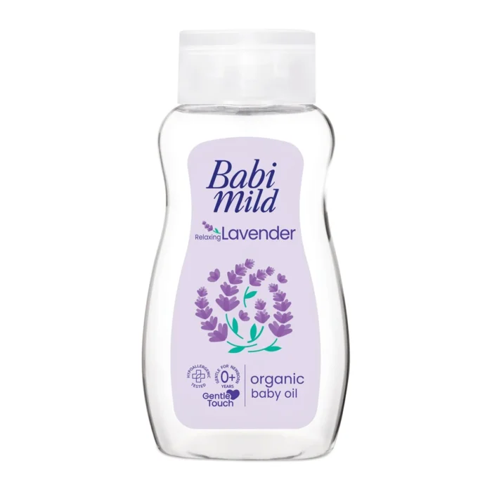 Babi Mild - Relaxing Lavender Organic baby oil - 200ml