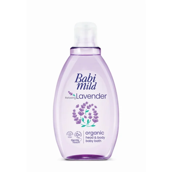 Babi Mild - Relaxing Lavender Organic Head & Body Baby Bath - 180ml