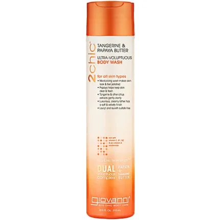 Giovanni 2chic Ultra Voluptuous Body Wash - Tangerine & Papaya Butter
