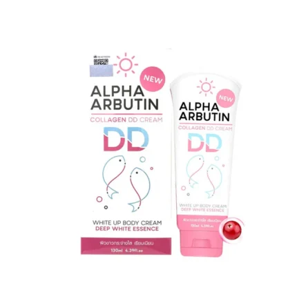 Precious Skin Thailand Alpha Arbutin Collagen DD Body Cream, 130ml