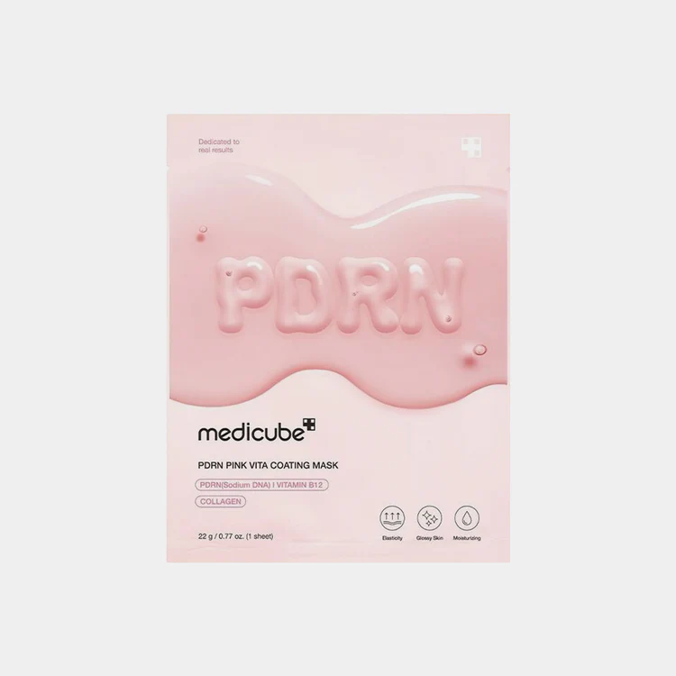 Medicube- PDRN Pink Vita Coating Sheet Mask
